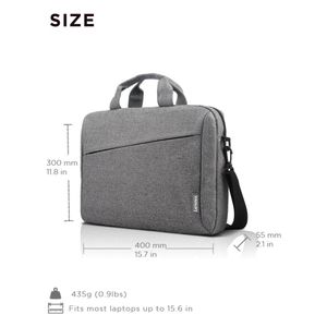 Maletín Lenovo T210 Laptop 15.6 Topload Funda Sleeve Gris - GX40Q17231