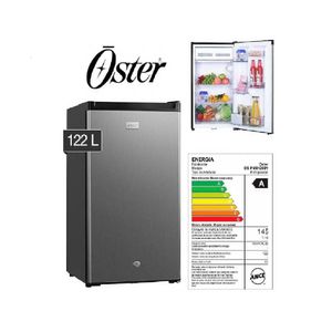 Frigobar Oster 122L OS PMB129BV  Negro con Silver