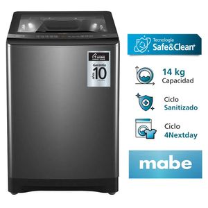 Lavadora Automática Mabe 14 kg LMA4120WDGBB0 Diamond Gray