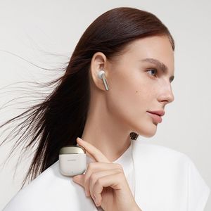 Audífonos bluetooth True Wireless Huawei FreeBuds SE 3 cancelación de ruido, duración máx. 40 horas con estuche de carga, beige