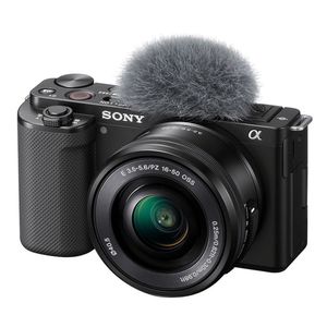 Cámara Digital Sony ZV E10L Alpha para Vlogs Aps-C con Lente16-50mm