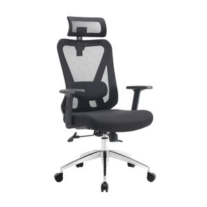 Silla de Oficina Giratoria Vasco Negro Orange