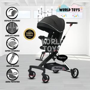 Coche Paseo ebaby Minako II de Lujo Negro