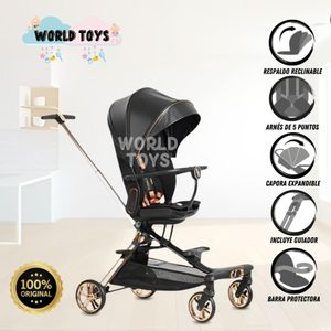 Coche Paseo ebaby Minako de Lujo Negro
