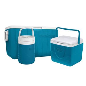 COOLER COLEMAN CHILLER 48QT+9QT+GAL AZUL OCEAN