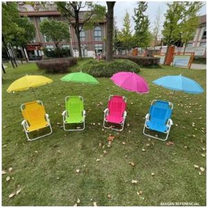 Silla de Playa Camping Terraza Plegable para Niños Aleatorio