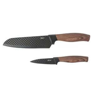 Set de Cuchillos Santoku Oster® 134815 Acero Inox con Mangos Ergonómicos GUNDERSON
