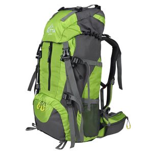 Mochila Camping 50 Litros Amarillo