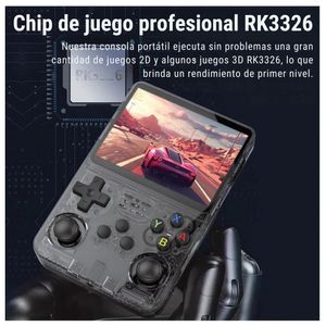 Consola de Juegos Portatil R36S 15000 Juegos 3D Consola Retro - Negro