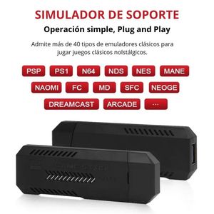 Consola de Juegos Retro X2 Ultra con 35000 Juegos 2 Mandos Recargables
