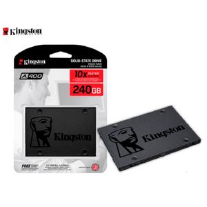 Unidad de Estado Solido Kingston A400, 240GB, SATA 6Gb/s, 2.5", 7mm, TLC.