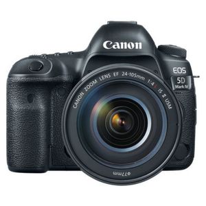 Cámara Canon EOS 5D Mark IV + Lente 24-105mm f/4L IS II USM + Kit Básico de accesorios