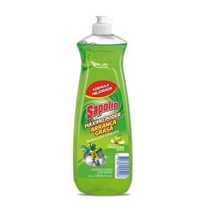 COMBO Sapolio: 2 Lavavajillas líquida Manzana 1.25 litros