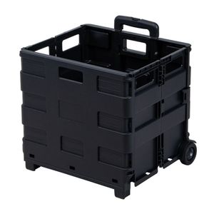 Carrito con caja plegable con asa Orange