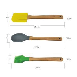 Set x 3 utensilios para pastelería Casa del Mediterráneo Orange