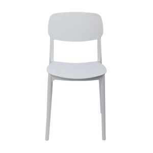 Silla apilable Plástica Deco Marfil Casa del Mediterráneo