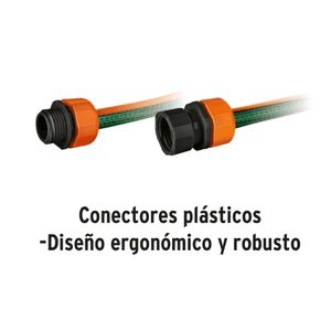 Manguera 1/2" reforzada 3 capas 20m Truper