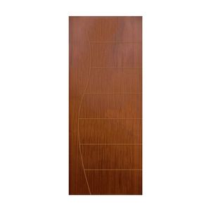 Puerta Sienna Enchapada Sapelli HDF/Pino 75x207cm Dimfer
