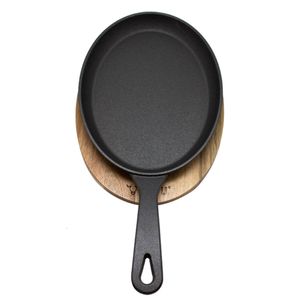 Sarten Iron Cast Base Madera WAYU
