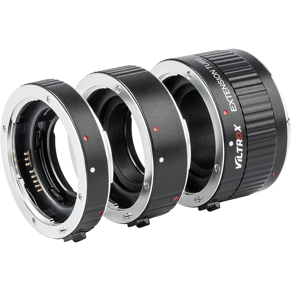 Tubo De Extensión Macro Para Cámaras NEX E-Mount - 10 Mm Y 16 Mm, Enfoque Automático, Aumento Para Fotos