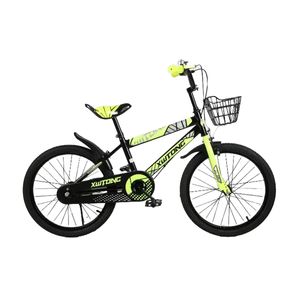 Bicicleta Montañera Para Niño Infantil Kids Aro 20 Amarilla