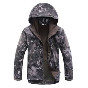 Chaqueta Tactica Casaca Piel De Tiburon Camping Trekking Invierno - Camuflada M