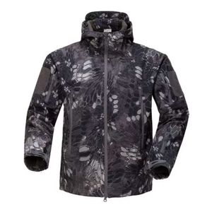 Chaqueta Tactica Casaca Piel De Tiburon Camping Trekking Invierno - Camuflada M