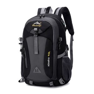 Mochila de camping trekking  Negra 40L - Resistente y con Diseño Ergonómico