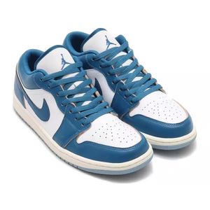 Zapatillas NIKE Hombre AIR JORDAN 1 LOW  FN5214-141 Blanco Cuero