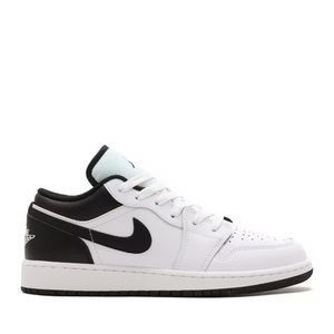 Zapatillas NIKE Junior AIR JORDAN 1 LOW  553560-132 Blanco Cuero