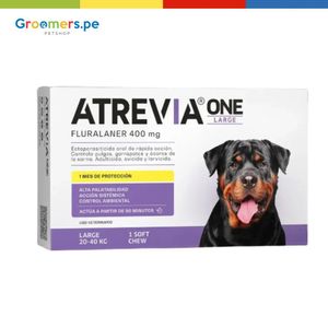 Antipulga Atrevia One De 20 A 40 Kg - Large X 1 Tableta