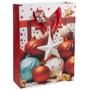 Bolsa Regalo Bolas de Navidad Extra Grande CLASS&WORK