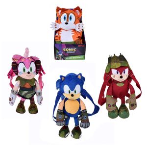 Mochila peluche SONIC 30cm (Modelos Aleatorios)