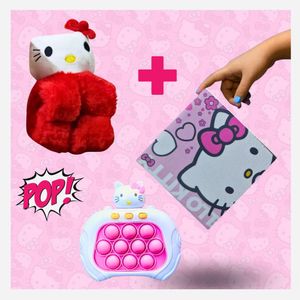 Pack Sanrio Pop it con Brazalete Musical Hello Kitty