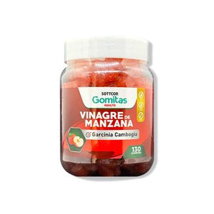 Gomitas Adultos Vinagre de Manzana Sottcor 130 Gomitas