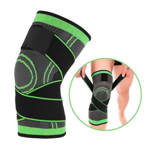 Rodillera Deportiva Ajustable Elastica Negra FLF
