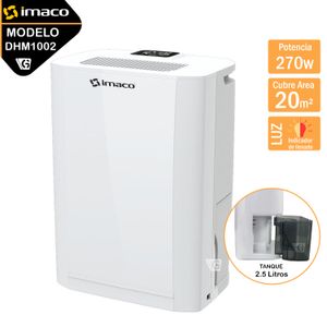Deshumedecedor Mecánico de 2.5 Litros Imaco DHM1002