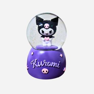 Lampara Musical con Luces y Nieve Kuromi