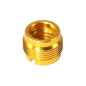 Adaptador de 3/8 a 5/8 para clips de micrófono (Aluminio anodizado)
