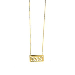 Collar de Números Angelicales 333