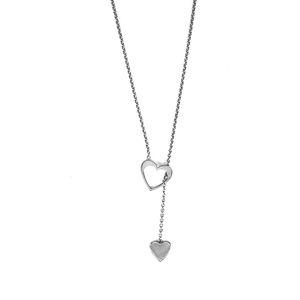 Collar de Corazón Colgante de Plata 925