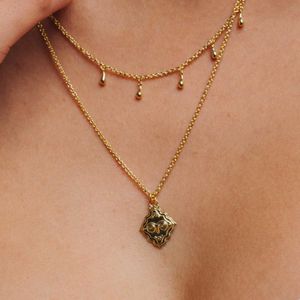 Medalla Zodiaco Aries Bañado en Oro 24K