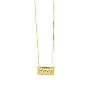 Collar de Números Angelicales 777