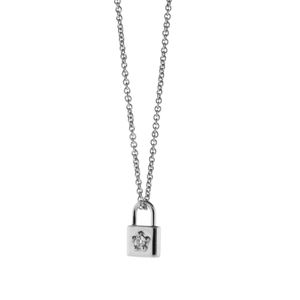Collar Padlock de Plata 925
