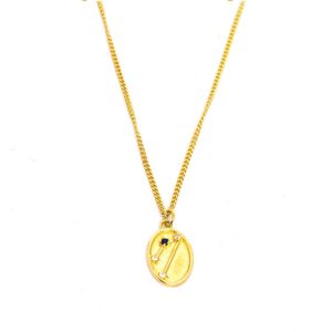 Collar Zodiac Tauro Bañado en Oro
