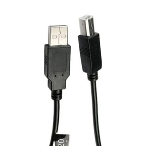 Conector USB tipo A macho a USB tipo B macho 1.8 mts