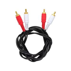 Cable Rca A Rca 2x2 Para Audio (3.Metros)