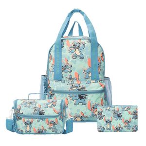 Pack Escolar Mochila Oficio Premium Stitch juvenil Ecofriendly