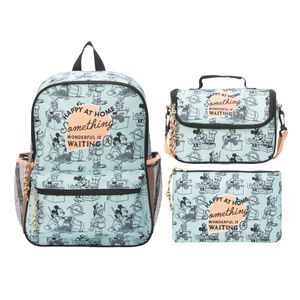 Pack Escolar Mochila Oficio Premium Coldplay Mickey Mouse