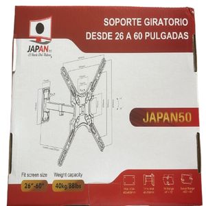 Rack de un brazo para tv 26 a 55'/ JAPAN50
